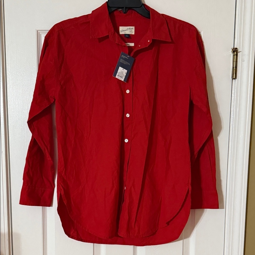 NWT Red Men's Shirt S